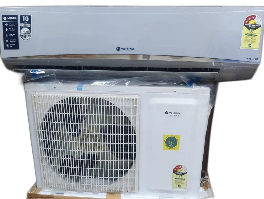 MOTOROLA 1.5 TON 3 STAR INVERTER SPLIT AC MOTOROLA 1.5 TON 3 STAR INVERTER SPLIT AC
